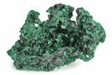 Silky, Fibrous Malachite Cluster - Congo #250617-1